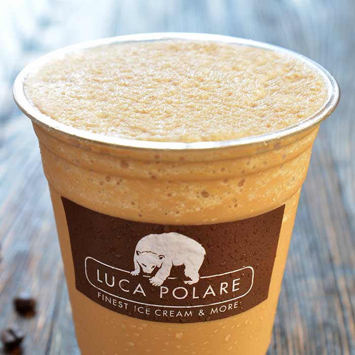 ცივი ლატე არომატით